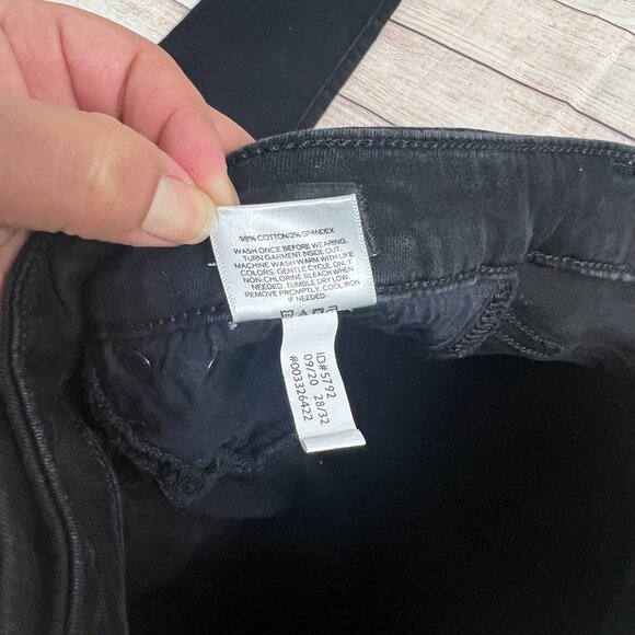 Express Men's Black Skinny Jeans Size 28x32 Stretch Denim EXP-NYC Pre-owned - Picture 7 of 12